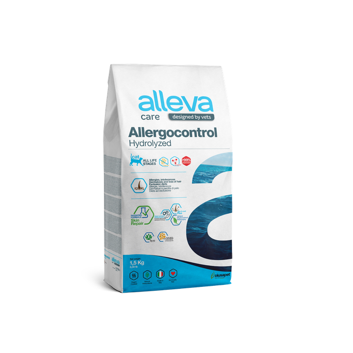 Alleva Care Allergocontrol Hydrolyzed gatto 1,5 kg