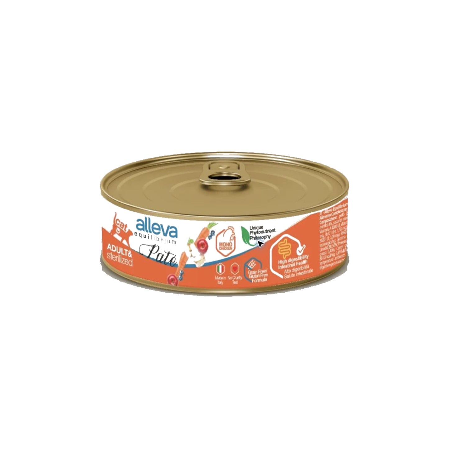 Alleva Equilibrium Cat WET PATE Sterilized Chicken 85 g - 12 pezzi