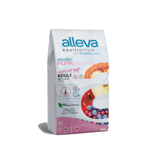 Alleva Equilibrium Sensitive Pork Adult All Breeds