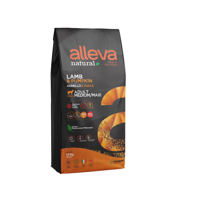 Alleva Natural Lamb & Pumpkin Adult